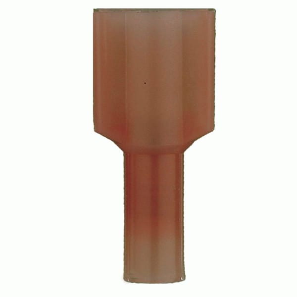 Install Bay 22-18 Gauge 3M Red Nylon Male .25 Quick Disconnect, 100-Pack 3MRNMD250F - main